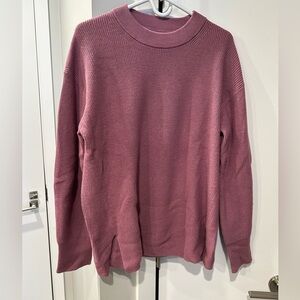 Lululemon Merino Wool-Blend Ribbed Crewneck Sweater